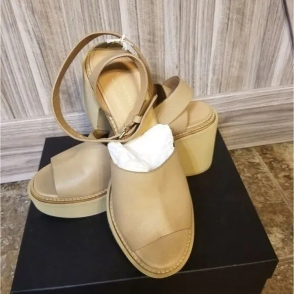 Paloma Barcel Leather buckle-fastening open-toe sandals