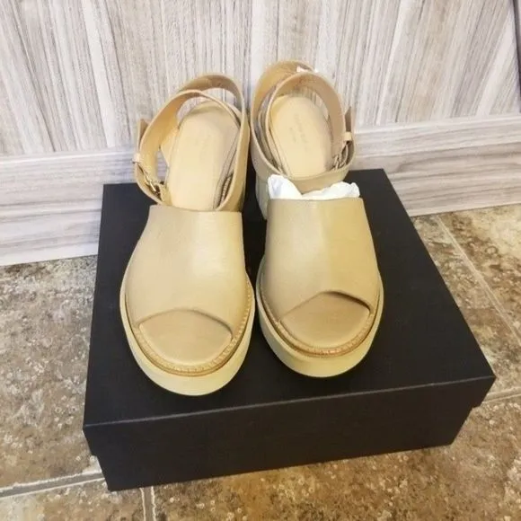 Paloma Barcel Leather buckle-fastening open-toe sandals
