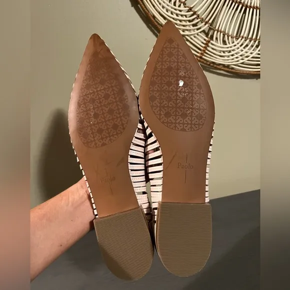 Paolo Linea Leather Flats