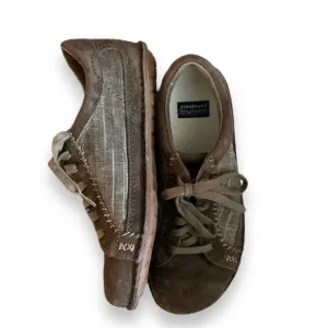 Patagonia Banyon Suede Hemp Round Toe Lace Up Rubber Sole Sneakers Size 7.5