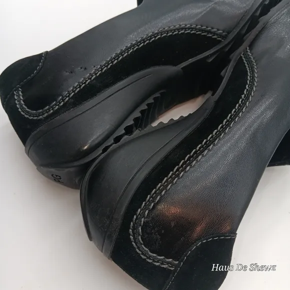 PAUL GREEN Kristen Black square toe loafers