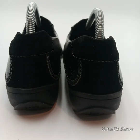 PAUL GREEN Kristen Black square toe loafers