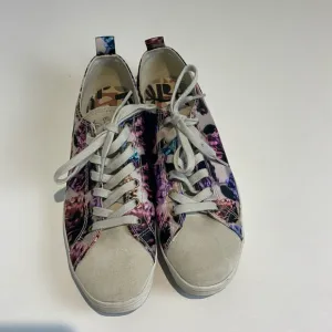 Paul Smith Suede and Canvas Blend Sneakers Size 40EU Size 10 US