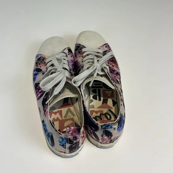 Paul Smith Suede and Canvas Blend Sneakers Size 40EU Size 10 US