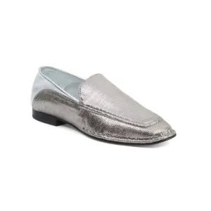 PAULA TORRES Blue Made In Brazil Leather Madrid Loafers
