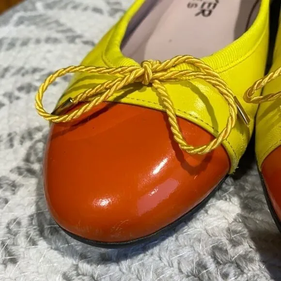 PAUL MAYER LEATHER CAP TOE FLATS SHOES A10