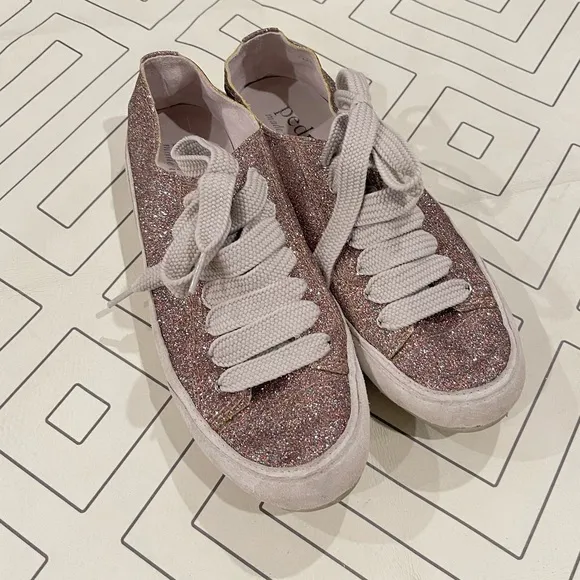 Pedro Garcia Parson Glitter Sneakers