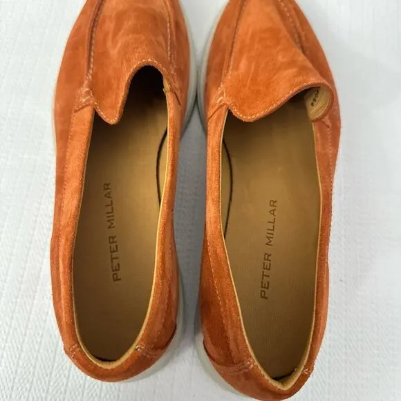 Peter Millar Shoes Womens 9.5‎ M Excursionist Venetian Shearling Loafers