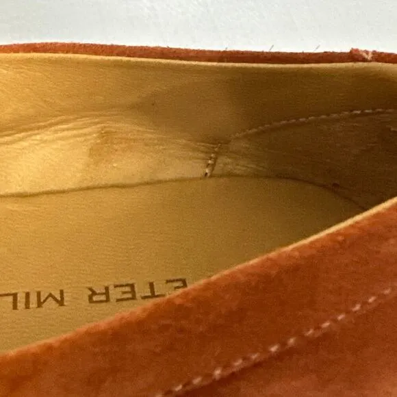 Peter Millar Shoes Womens 9.5‎ M Excursionist Venetian Shearling Loafers