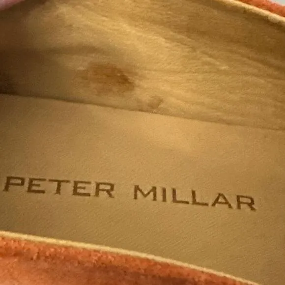 Peter Millar Shoes Womens 9.5‎ M Excursionist Venetian Shearling Loafers