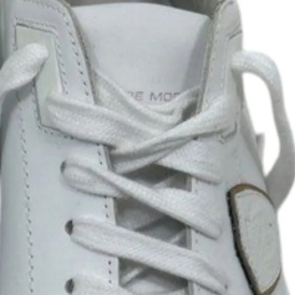 Phillippe Model Paris Low White Sneakers Temple