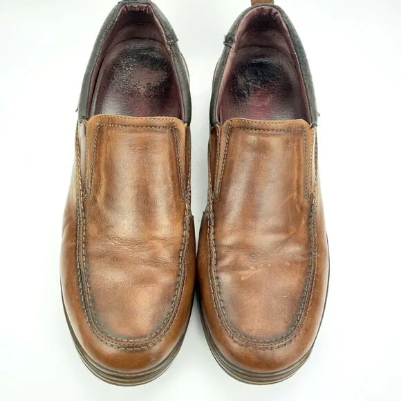 Pikolinos AIR Brown Leather Slip On Mens Sz 10.5 / 11  44 Casual Loafers Shoes