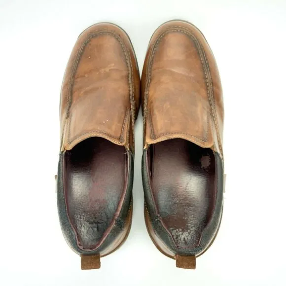 Pikolinos AIR Brown Leather Slip On Mens Sz 10.5 / 11  44 Casual Loafers Shoes