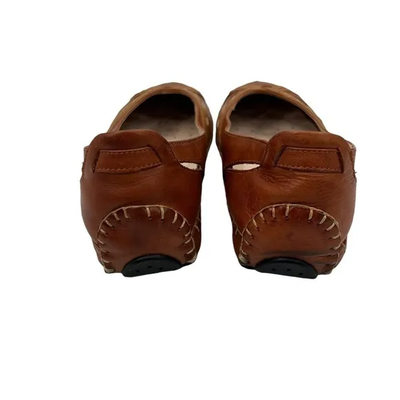 Pikolinos Brown Slip On Ballet Flats Size 40 Women's
