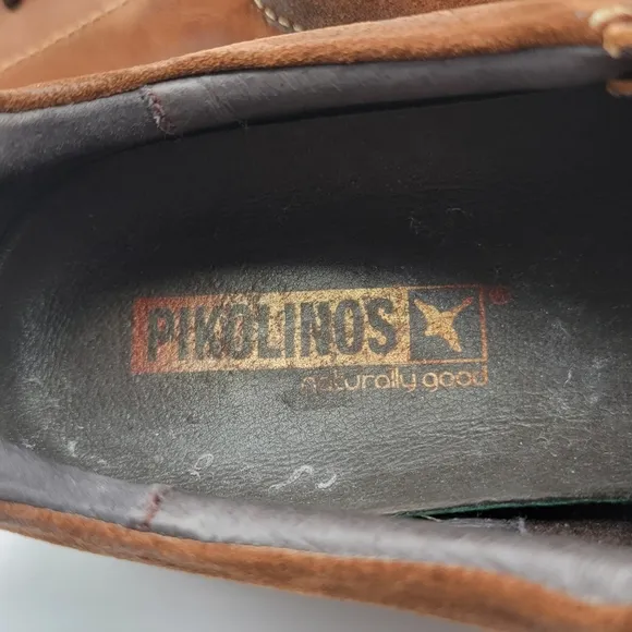Pikolinos Men's Leather Hand Sewn Sneakers Size 44 (10-10.5).  #1311