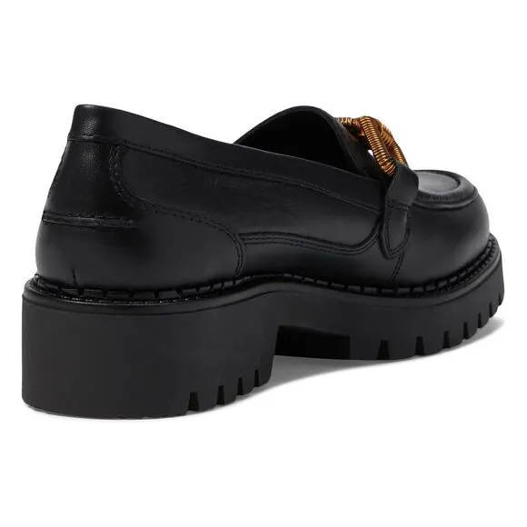PIKOLINOS Womens Aviles Loafers EU 36 US 5.5-6 Black Leather W6P-3742 Link NIB