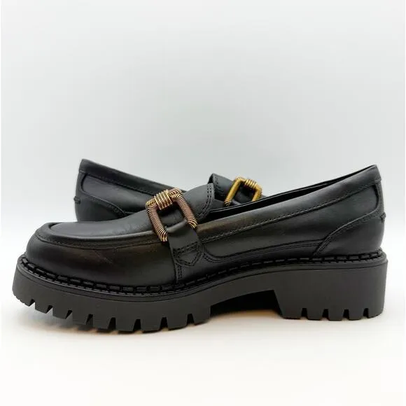 PIKOLINOS Womens Aviles Loafers EU 36 US 5.5-6 Black Leather W6P-3742 Link NIB