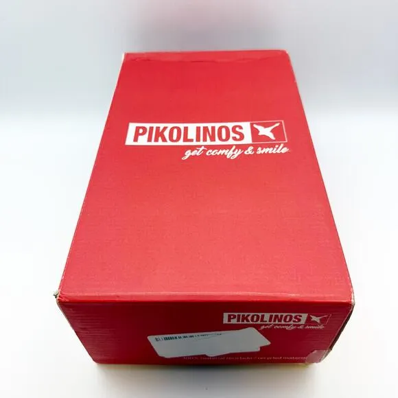 PIKOLINOS Womens Aviles Loafers EU 36 US 5.5-6 Black Leather W6P-3742 Link NIB