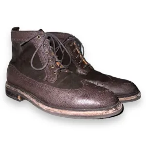 Polo Ralph Lauren Nickson Chocolate Brown Suede Boots 8.5