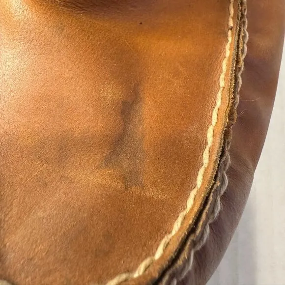 Polo Ralph Lauren Regiment Brown Leather Ankle Boots size 10.5 D