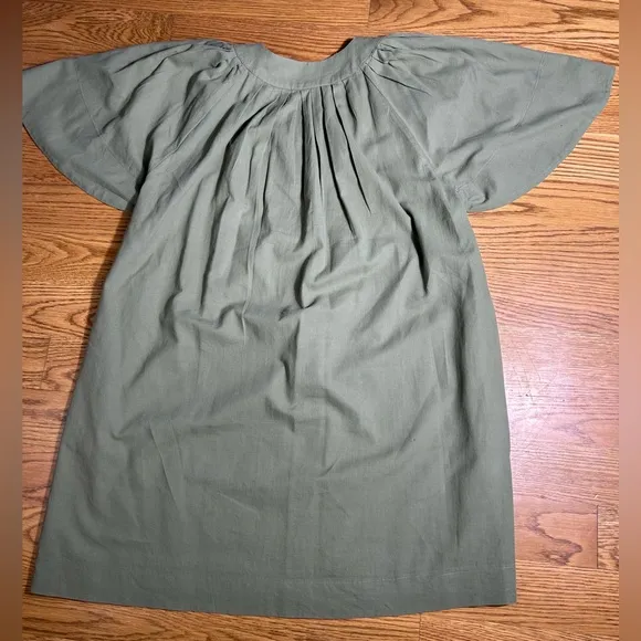 Pomander Place Finley Dress Size Small Short Flutter Sleeve Tuckernuck