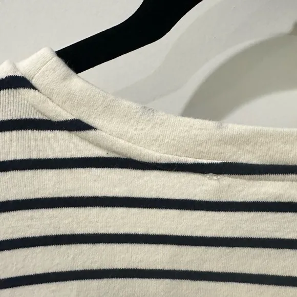 POMANDER PLACE Navy Stripe Vesty Mini Dress