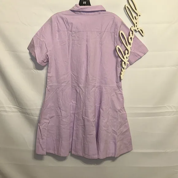 POMANDER PLACELilac Meryl Shirt Dress