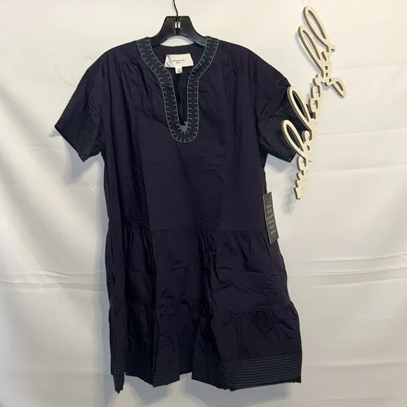 POMANDER PLACENavy Kinsley Dress