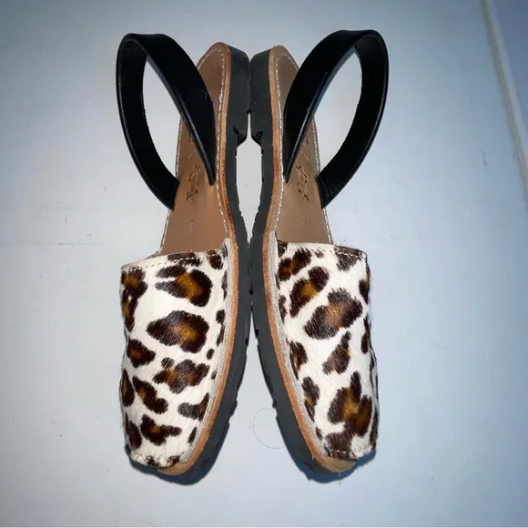 Pons Avarca Menorca Slip On Sandals Ankle Strap Women's Size 7