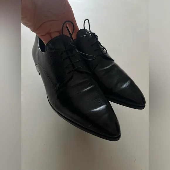 Prada Lace up Loafers