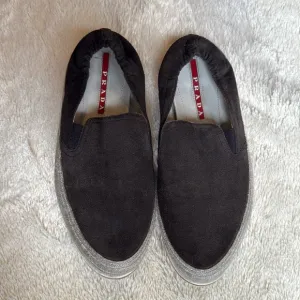 PRADA Linea Rossa Suede Espadrilles Loafers in Men’s 8