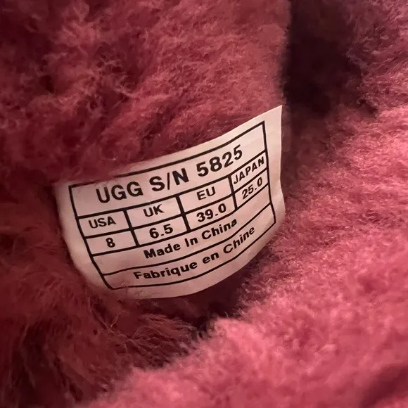 👑✅PRICE FIRM✅Women's Burgundy Red UGG Suede Boots
