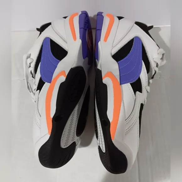Puma Men's (Size 9.5) Black/Purple/Orange Performer Retro Sneakers (NWT)