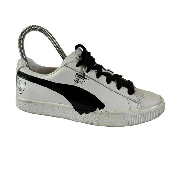 Puma Shantell Martin X Clyde Hand Drawn Scribble Sneakers