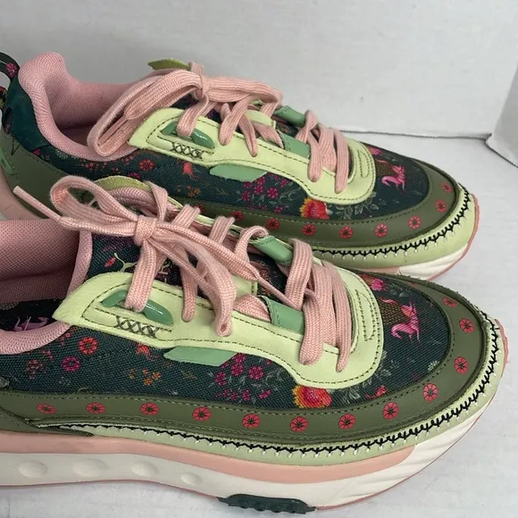 Puma Wild Rider 2 Liberty dark green women’s sneakers