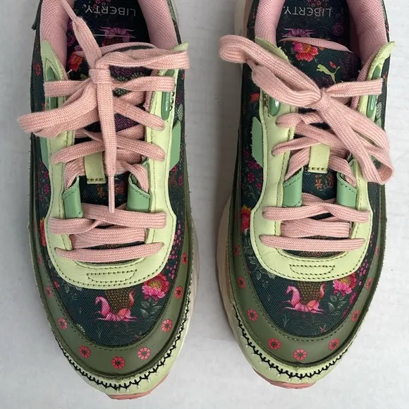 Puma Wild Rider 2 Liberty dark green women’s sneakers