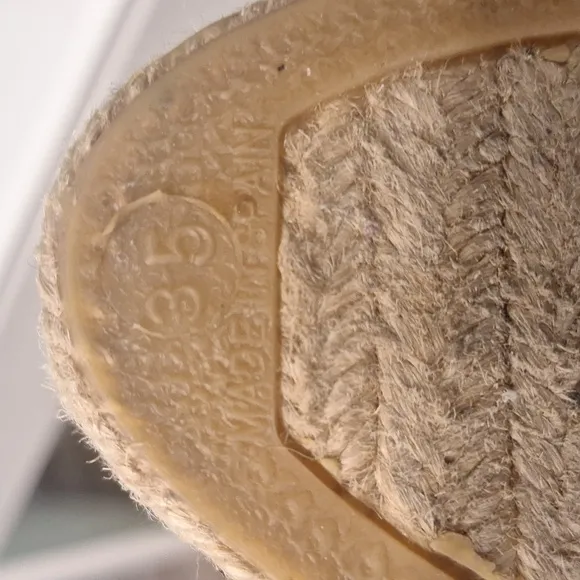 Rag &amp; Bone Georgie Woven Espadrille Slip On Flats 5 / 5.5