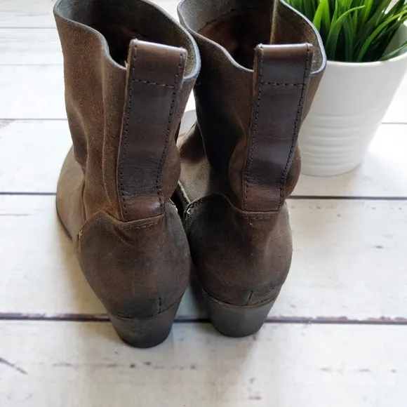 RAG &amp; BONE Mercer 2 Distressed Suede Pull-On Boots