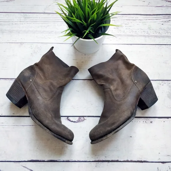 RAG &amp; BONE Mercer 2 Distressed Suede Pull-On Boots