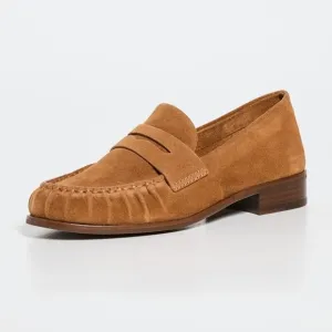 Rag &amp; Bone Sid Loafers – Tobacco Suede – Size 39.5​​