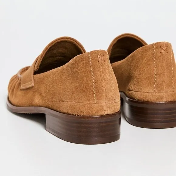 Rag &amp; Bone Sid Loafers – Tobacco Suede – Size 39.5​​