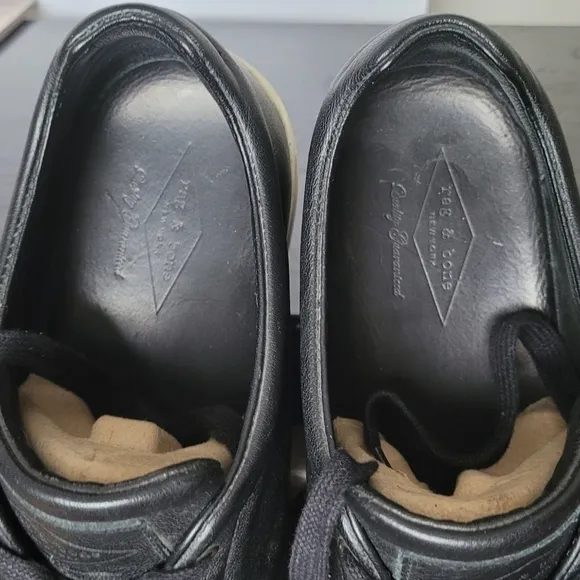 RAG &amp; bone sneakers black leather low top