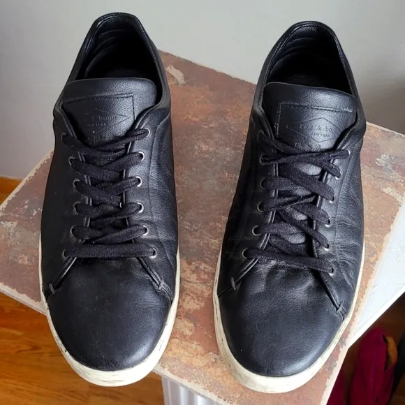 RAG &amp; bone sneakers black leather low top