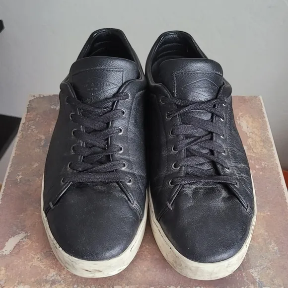 RAG &amp; bone sneakers black leather low top