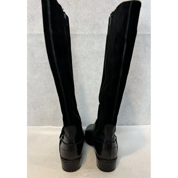 Ralph Lauren Mila-Bo-CSL Burn Calf Sport Boots Black Women's 8 NIB 8025289723001