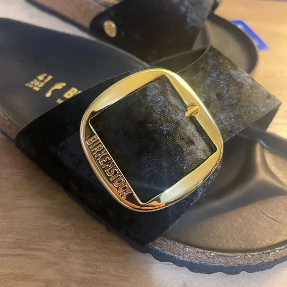 RARE Birkenstock Madrid Big Buckle Rivet Logo Sandals