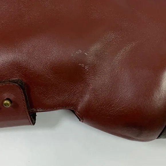 Rare Free People All Leather Flap Closure Half Calf Boots