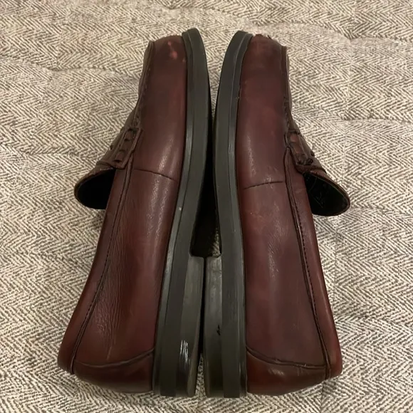 Red Wing steel toe burgundy loafers size 9.5 EE