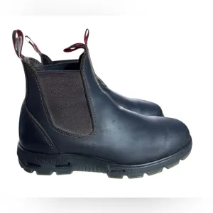 Redback Men's brown Leather Pull On Chelsea Work Boots