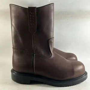 Red Wing Pecos 8241 9” Pull On Leather Boots Brown Men's Size 6 EEE